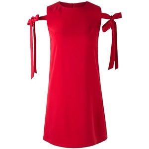 Red elegant classy dress